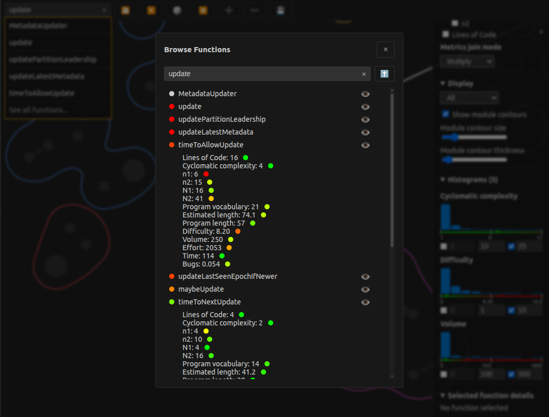 Function details